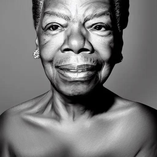 Image similar to studio portrait of maya angelou cosplay miles davis, absurdly beautiful, elegant, young sensual graceful, ultrafine hyperrealistic detailed face illustration by kim jung gi, irakli nadar, sharp focus, bright colors, matte, octopath traveler, final fantasy, unreal engine highly rendered, global illumination, radiant light, intricate environment