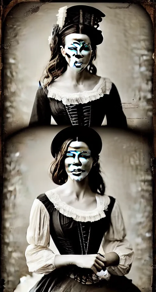 Image similar to digital collodion photograph, a beautiful portrait of Kate Beckinsale dressed in victorian era clothes