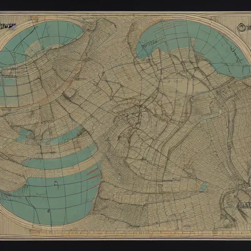 Image similar to cartography map