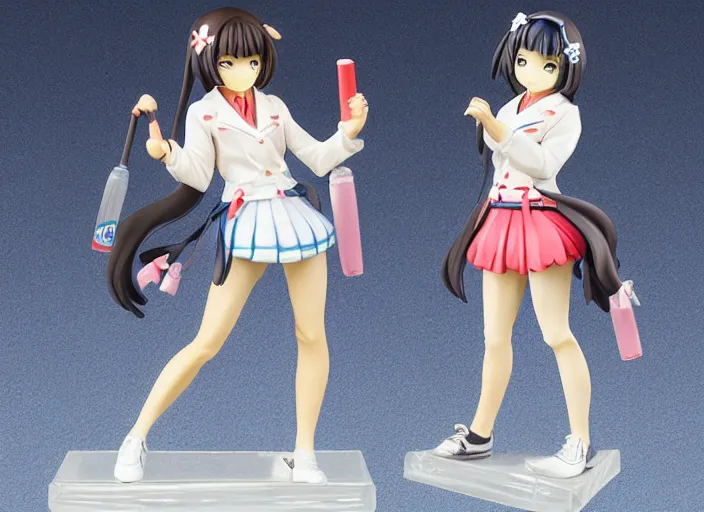 Image similar to Image on the store website, eBay, 80mm resin figure of a Japanese high school girls