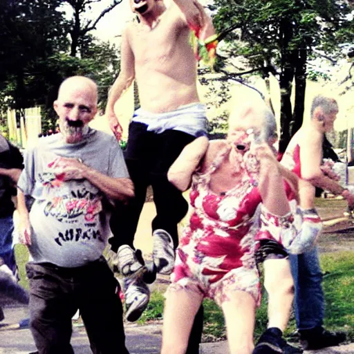 Image similar to found photo of trash humpers getting wild