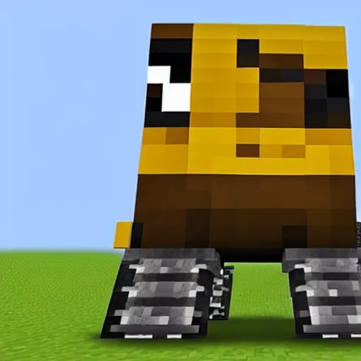 WallE in Minecraft Stable Diffusion OpenArt
