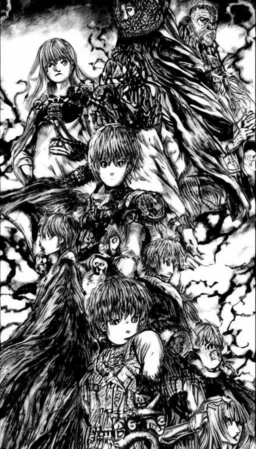 Image similar to the end of the world, from berserk