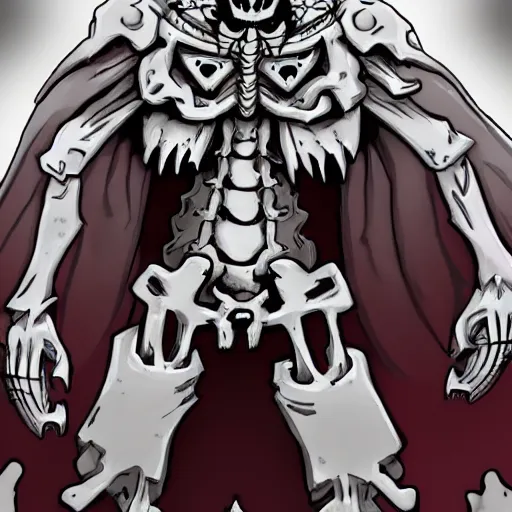 Image similar to Overlord Skeleton Necromage from the anime Overlord