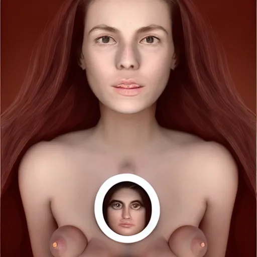 Prompt: beautiful girl with biggest pregnancy ever, symmetrical face, volumetric lighting, realistic