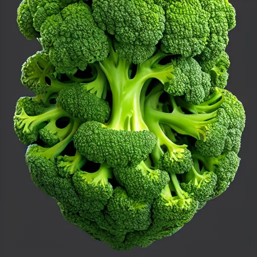 Image similar to broccoli!! has an [ [ elizabeth olsen face ] ]!!, trending on zbrush, unreal engine 5, cgsociety contest winner, intricate, detailed, 4 k quality, concept art