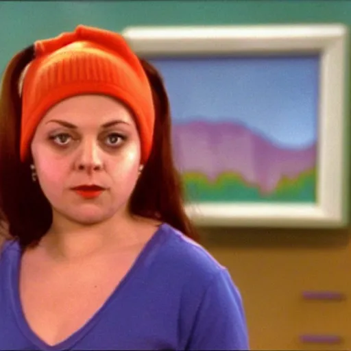 Image similar to A still of Meg Griffin from Family Guy in That 70's Show (1998)