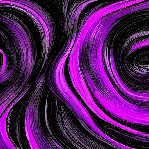 Prompt: purple tornado with black background beautifully detailed