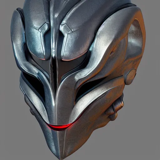 Image similar to robot dragon mask helmet, ray tracing, octane, portrait, artstation