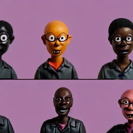 Image similar to mandatory diversity training claymation by jan svankmejer, hyperrealistic, aesthetic, masterpiece