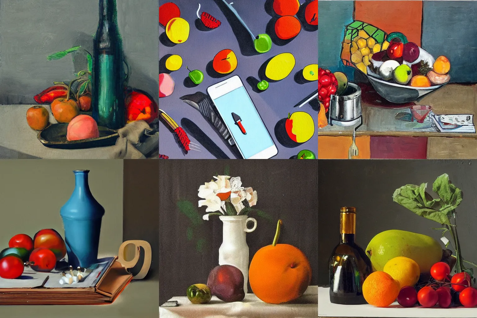 Prompt: still life in XXI century