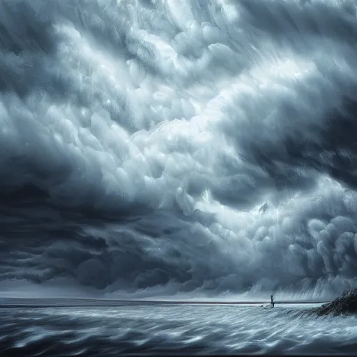 Image similar to storm is coming, i have regrets, digital painting, futured, ultra detailed