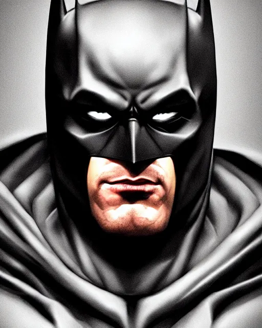 Prompt: portrait of batman, comic book, ultra realistic, epic, highly detailed, hd, sharp focus, cinematic lighting, realistic, dreamy, vivid colors, dreary, morose, matt painting, digital art, non blurry, sharp, artstation, concept art, smooth, illustration