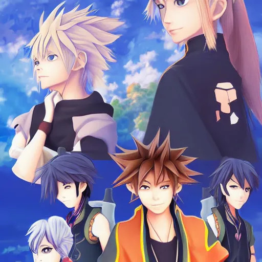 Kingdom Hearts (Anime Series), Anime Fanon