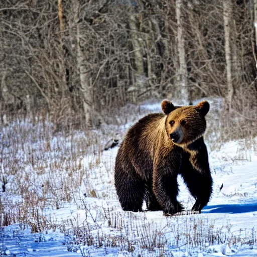 Prompt: a photo of a bear made out of gelatin