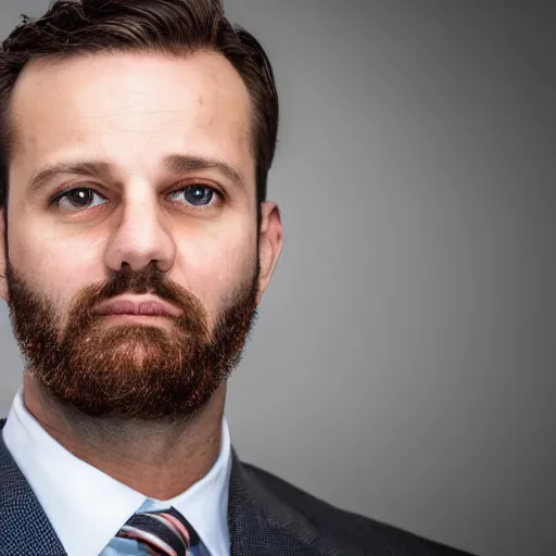 Prompt: the face of a succesful man, highly detailed uncropped full-color epic corporate portrait photograph. best corporate photoraphy photo winner, meticulous detail, hyperrealistic, centered uncropped symmetrical beautiful masculine facial features, atmospheric, photorealistic texture, canon 5D mark III photo, professional studio lighting, aesthetic, very inspirational, motivational