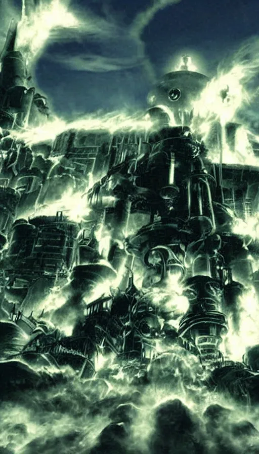 Image similar to the end of the world, from final fantasy vii