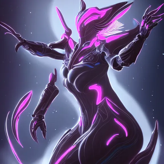 Image similar to highly detailed giantess shot exquisite warframe fanart, looking up at a giant 500 foot tall beautiful stunning saryn prime female warframe, as a stunning anthropomorphic robot female dragon, looming over you, posing elegantly, dancing over you, your view between the legs, white sleek armor with glowing fuchsia accents, proportionally accurate, anatomically correct, sharp claws, robot dragon feet, two arms, two legs, camera close to the legs and feet, giantess shot, upward shot, ground view shot, leg and thigh shot, epic low shot, high quality, captura, sci fi, realistic, professional digital art, high end digital art, furry art, macro art, giantess art, anthro art, DeviantArt, artstation, Furaffinity, 3D, 8k HD octane render, epic lighting, depth of field