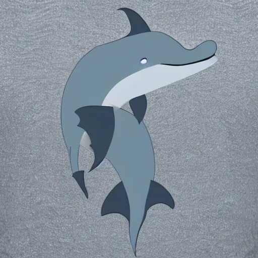 Image similar to dolphin in a suit