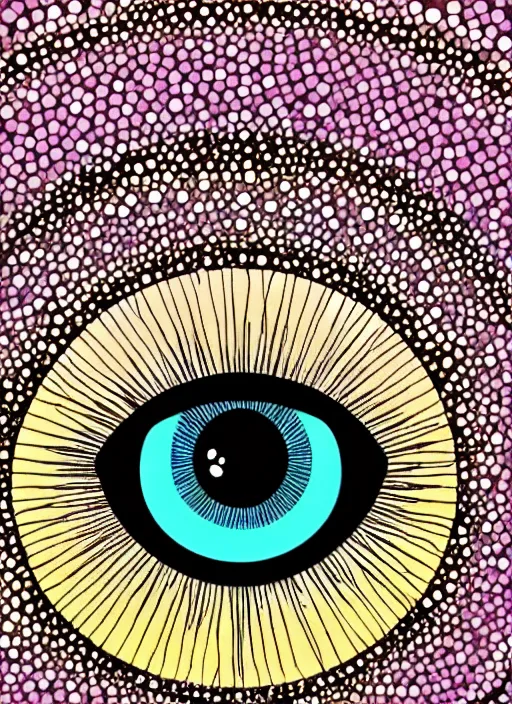 Prompt: diverse eyes!, rotating circle, dot pupils, eyes reflecting eyes, teams, healing, energetic, life, hybrids, thin glowing devices, reflections, vitals visualiser!!, advanced art, art styles mix, from wikipedia, grid of styles, various eye shapes