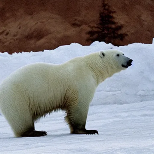 Prompt: rob schneider is a polar bear