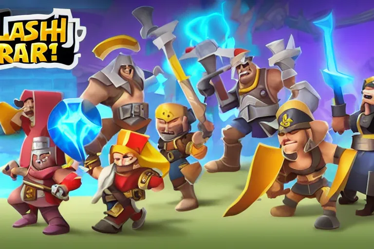 Image similar to new clash royal characters