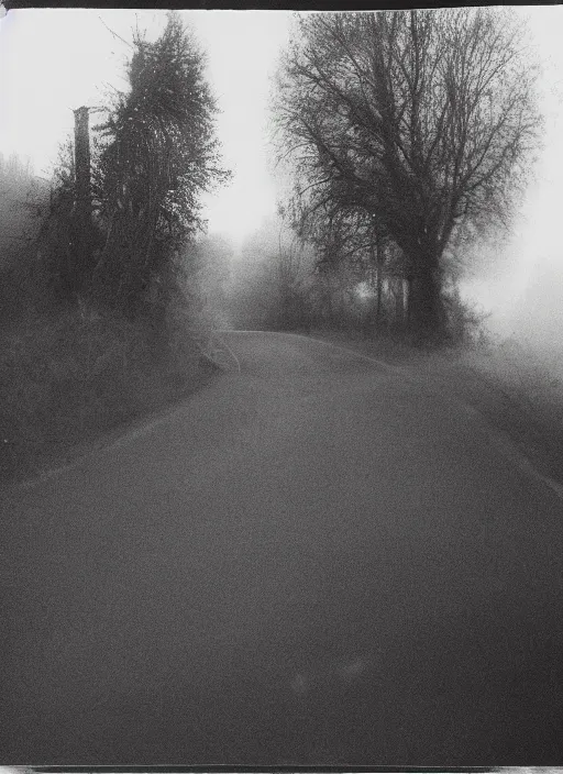 Image similar to impossible, black and white photograph