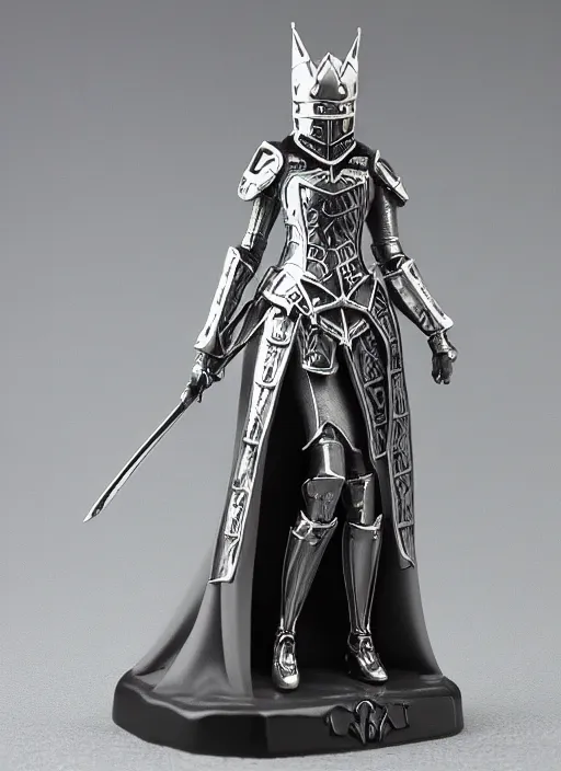 Image similar to 80mm, resin detailed model figure of Alchemy Imperial Princess knight gothic silver