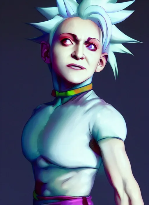 Image similar to madonna as hisoka from hunter x hunter, coherent, medium shot, waist up, studio ghibli pixar and disney animation sharp unreal engine 5, anime key art by greg rutkowski, bloom, dramatic lighting