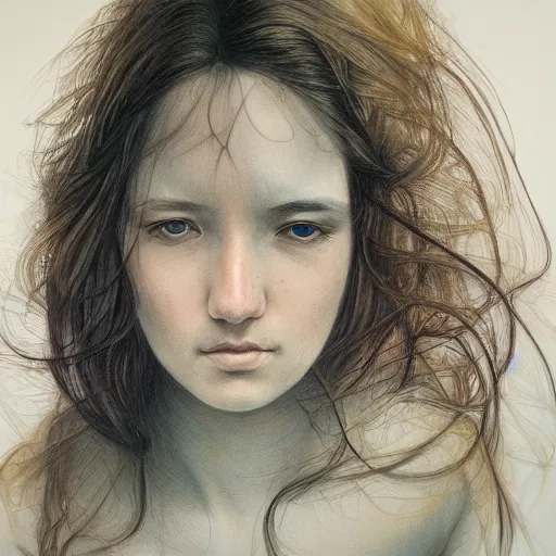 Image similar to photo of young woman by marco mazzoni