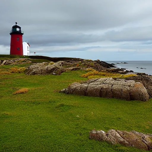 Prompt: St. John’s light house County Down