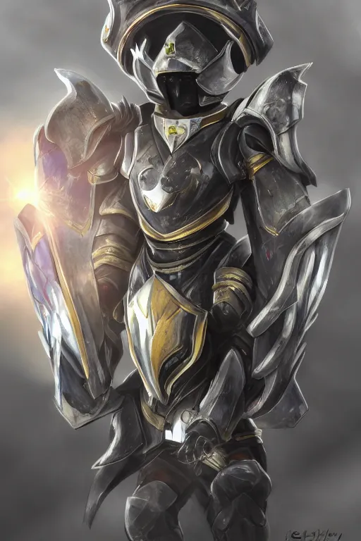 Image similar to helmet armor guardian destiny in witch queen illumination ray tracing hdr fanart arstation by sung choi robot ninja mask and eric pfeiffer and gabriel garza and casper konefal