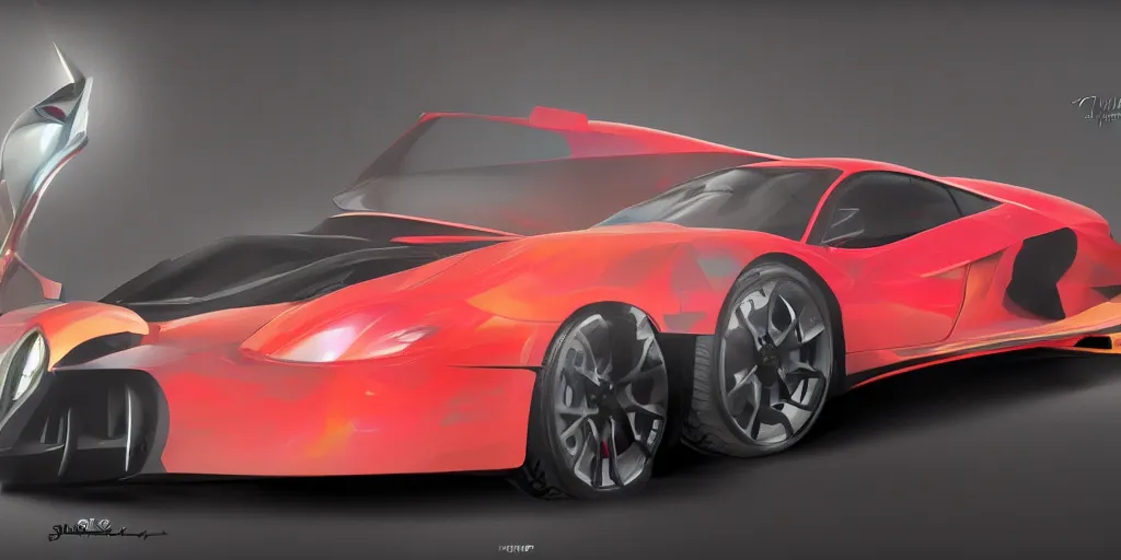 Image similar to full view of a sport car from GTAV, painted in any bright colors holographic pearlescent, elegant, digital painting, concept art, smooth, sharp focus, art style from Wang Ke and Greg Rutkowski and Bruce Kaiser and Scott Robertson and Dmitry Mazurkevich and Doruk Erdem and Jon Sibal, small style cue from Blade Runner