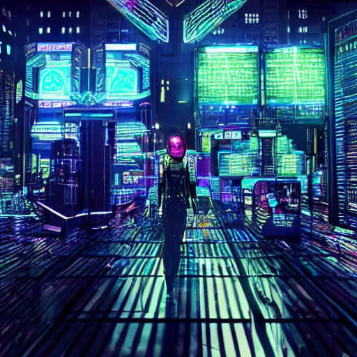 Image similar to cyberpunk motifs