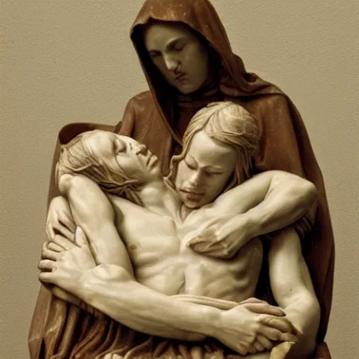 Prompt: the pieta