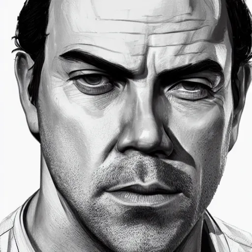 I painted Trevor a few years back in watercolor : r/GTAV