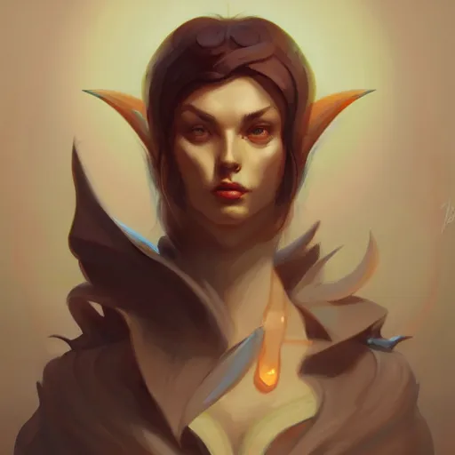 Image similar to character art portrait, deviantart artstation, by peter mohrbacher