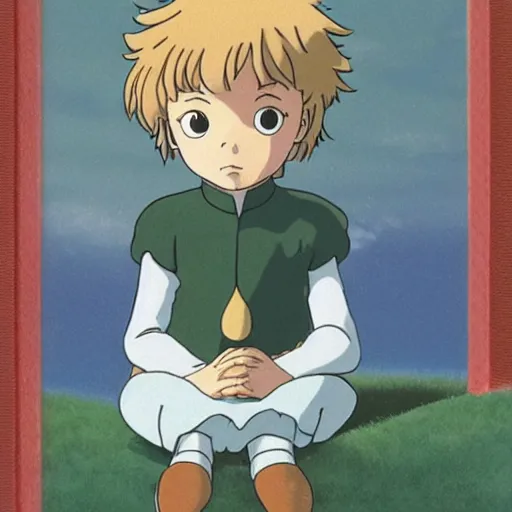 Prompt: little prince, by ghibli