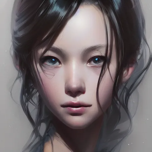 Image similar to portrait of by Stanley Artgerm Lau, WLOP, Rossdraws, James Jean, Andrei Riabovitchev, Marc Simonetti, Yoshitaka Amano, ArtStation, CGSociety,