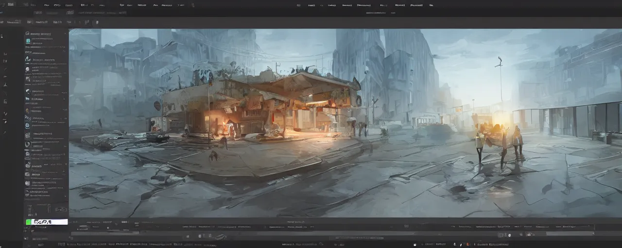 Image similar to critical problem solver illustration unreal engine featured on dribble