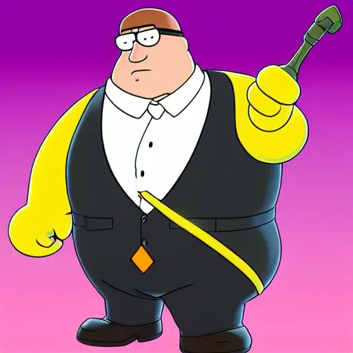 Prompt: Peter Griffin in Fortnite