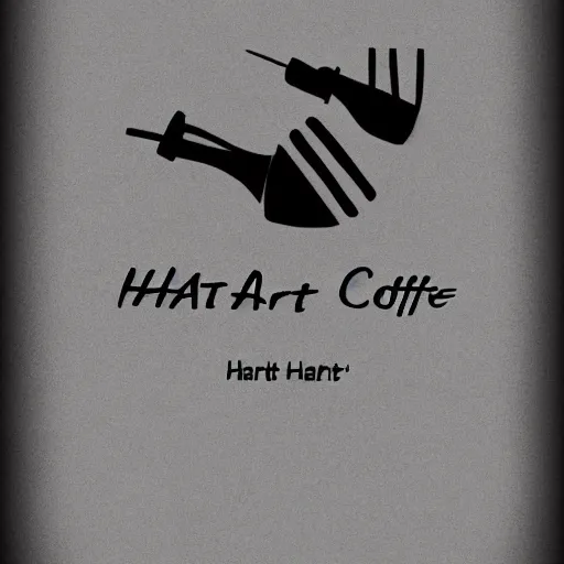 Prompt: photoof hart coffee late art made by wolverine