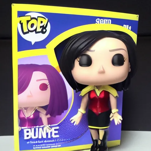 Image similar to liz truss as funko pop still sealed in box, ebay listing ,