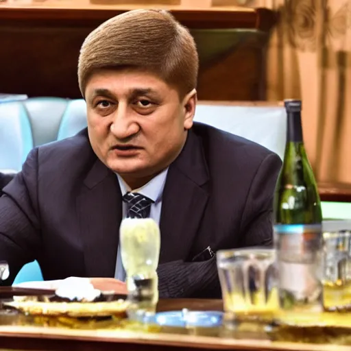 Image similar to akhmetov daniyal drinking