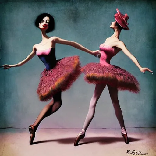 Image similar to dancers by ray caesar