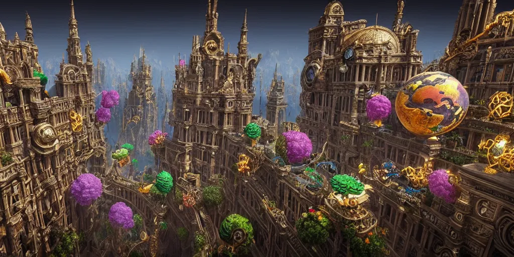 Image similar to making a world with happy people made by tech companies. to gain money and power, unreal engine, digital art, 3 2 k, happy, evil, binary, in a symbolic and meaningful style, insanely detailed and intricate, hypermaximalist, elegant, ornate, hyper realistic, super detailed, happy world happy people