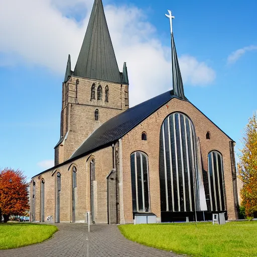 Image similar to budolfi church, aalborg, denmark