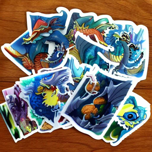 Image similar to cute dragon stickers