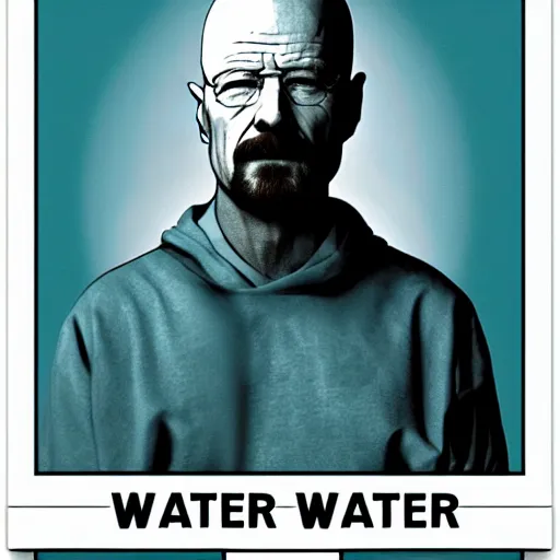 Prompt: walter white clash royal card