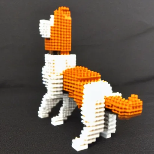 Image similar to Shiba Inu lego piece